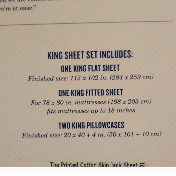 New Southern Tide King size sheet set SkipJack  fish - Picture 5 of 5